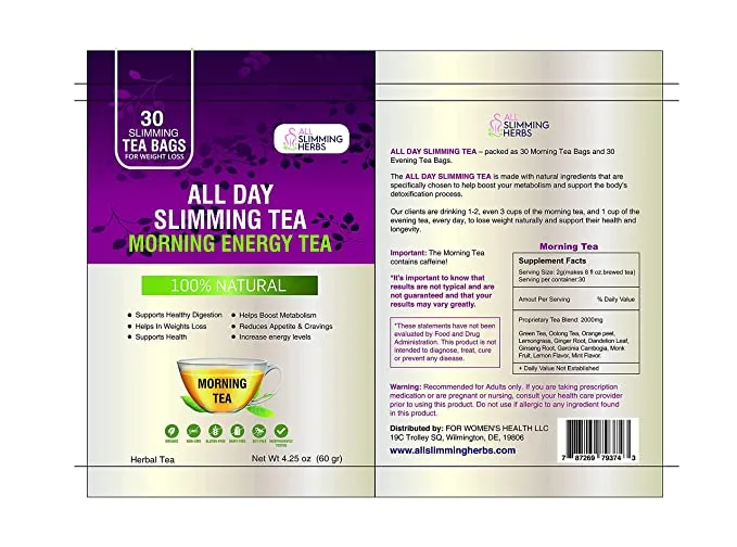 all day slimming tea official